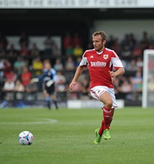 Images Dated 20th July 2013: Bristol City's Liam Kelly in Action Against Forest Green Rovers (2013)