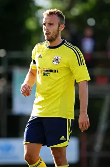 Bristol City's Liam Kelly in Pre-Season Action Against Ashton and Backwell United, July 2013