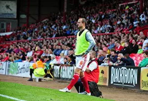 Bristol City V Hull City Prints: Bristol City's Louis Carey Focused during Championship Match against Hull City at Ashton Gate Stadium (September 24)