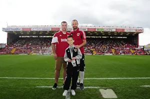 Bristol City V Bradford City Prints: Bristol City's Louis Carey Holds the Blackthorn Trophy after Winning against Bradford City