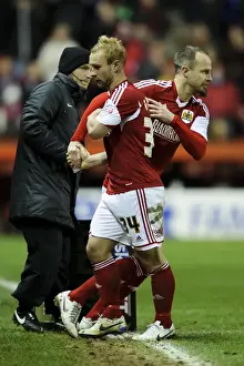 Bristol City V Stevenage Prints: Bristol City's Louis Carey Makes Record-Breaking 646th Appearance Against Stevenage (December 2013)