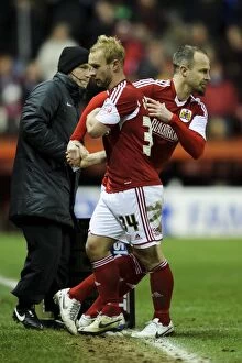 Images Dated 29th December 2013: Bristol City's Louis Carey Makes Record-Breaking 646th Appearance Against Stevenage (December 2013)