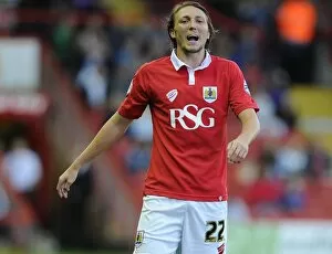 Images Dated 19th August 2014: Bristol City's Luke Ayling in Action at Ashton Gate, 2014 - Football Match (Sky Bet League One)