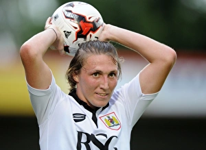 Pre Season Prints: Bristol City's Luke Ayling in Action Against Cheltenham Town, 2014