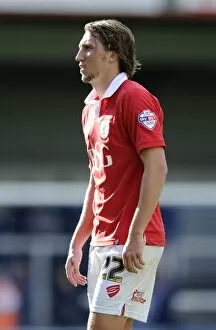 Images Dated 23rd August 2014: Bristol City's Luke Ayling in Action Against Rochdale AFC, Sky Bet League One, 2014