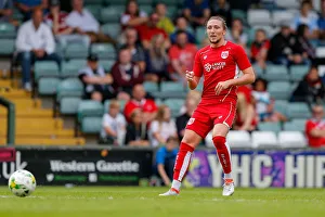 League Two Prints: Bristol City's Luke Ayling in Action against Yeovil Town, 2016