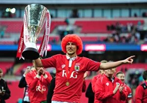 Images Dated 22nd March 2015: Bristol City's Luke Ayling Lifts the Johnstone Paint Trophy: A Triumphant Moment at Wembley