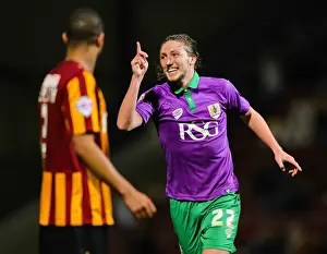 Bradford City V Bristol City (Promotion) Prints: Bristol City's Luke Ayling Scores Third Goal in Sky Bet League One Promotion Battle: 3-0 Lead vs