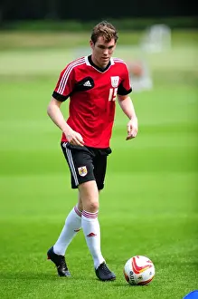 Season 13-14 Prints: Bristol City's Luke Dobbie in Pre-Season Training (June 2013)