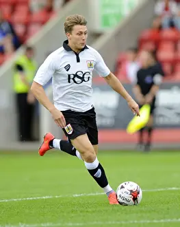 Bristol City's Luke Freeman in Action against Cheltenham Town, 2014
