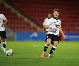 Whaddon Road Prints: Bristol City's Luke Freeman in Action Against Cheltenham Town (2014)