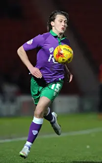 Bristol City's Luke Freeman in Action against Doncaster Rovers at Keepmoat Stadium, February 2015