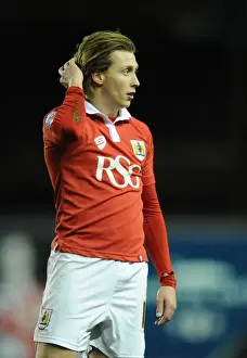 Bristol City's Luke Freeman in Action during FA Cup Third Round Replay vs Doncaster Rovers at Ashton Gate Stadium