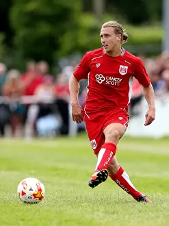 The Grove Prints: Bristol City's Luke Freeman in Action Against Hengrove Athletic (July 2016)