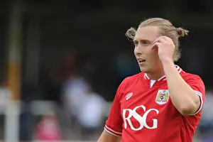 Bristol City's Luke Freeman in Action during Pre-Season Friendly vs Bath City (2015)
