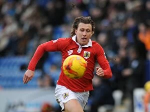 Images Dated 21st February 2015: Bristol City's Luke Freeman in Action during Sky Bet League One Clash against Colchester United