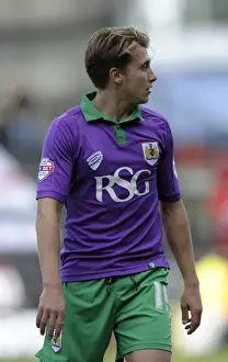 Notts County V Bristol City Prints: Bristol City's Luke Freeman in Action during Sky Bet League One Match against Notts County (2014)