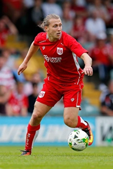 League Two Prints: Bristol City's Luke Freeman in Action against Yeovil Town, 2016