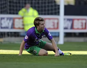 Bristol City's Luke Freeman Draws Penalty vs Notts County, Sky Bet League One, 2014
