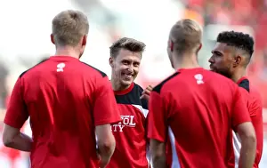 Bristol City V Derby County Prints: Bristol City's Luke Freeman Gears Up for Derby County Clash at Ashton Gate