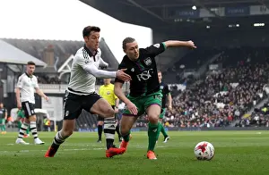 Bristol City's Luke Freeman Halted by Fulham's Scott Parker at Craven Cottage (Sky Bet Championship)