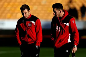 Bristol City's Luke Freeman and Josh Brownhill in Action Against Wolverhampton Wanderers, Sky Bet Championship, December 2016