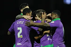 Yeovil Town V Bristol City Prints: Bristol City's Luke Freeman Scores the Winning Goal Against Yeovil Town