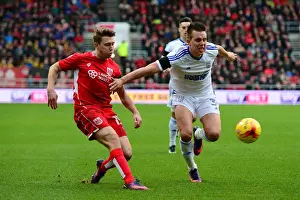 Bristol City's Luke Freeman Sends a Cross Against Ipswich Town in Sky Bet Championship Match at Ashton Gate