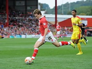 Framed Print : Bristol City's Luke Freeman Soaring Cross Against MK Dons, Sky Bet League One, Ashton Gate Framed Print : Bristol City's Luke Freeman Soaring Cross Against MK Dons, Sky Bet League One, Ashton Gate