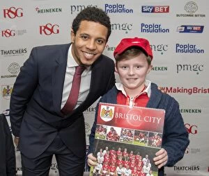Images Dated 14th February 2015: Bristol City's Man of the Match Honored Against Sheffield United, 14/02/2015