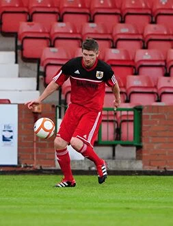 Images Dated 1st August 2012: Bristol City's Mark Wilson in Action during Pre-Season Friendly vs Dunfermline, August 2012