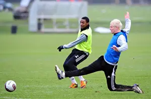 Bristol City's Marlon Jackson in Training at Memorial Stadium