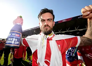 Bristol City V Coventry City (Champions) Prints: Bristol City's Marlon Pack Rejoices: League One Championship Glory
