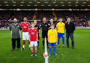 Bristol City's Mascot in Action: Bristol City FC vs Southampton