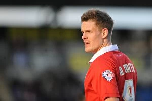 Images Dated 21st February 2015: Bristol City's Matt Smith in Action Against Colchester United, 2015