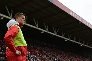 Bristol City V Rochdale Prints: Bristol City's Matt Smith Ponders at Ashton Gate during Bristol City vs Rochdale (February 28)