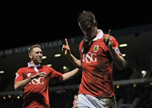 Gillingham V Bristol City - JPT Prints: Bristol City's Matt Smith Scores Brace in Johnstone's Paint Trophy Area Final Win over Gillingham