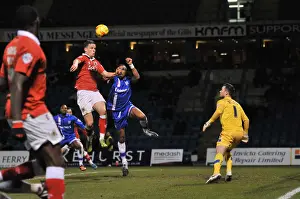 Gillingham V Bristol City - JPT Prints: Bristol City's Matt Smith Scores Equalizer Against Gillingham in Johnstone's Paint Trophy Area Final