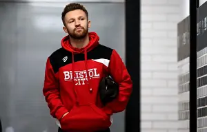 Bristol City's Matty Taylor Arrives at iPro Stadium Ahead of Derby County Clash (Derby County v Bristol City)