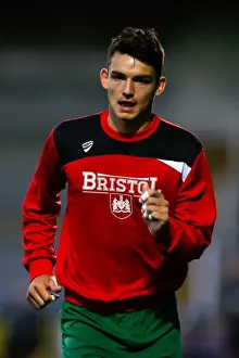 Framed Print : Bristol City's Max O'Leary Warming Up Ahead of Yeovil Town Clash (30.07.2015) Framed Print : Bristol City's Max O'Leary Warming Up Ahead of Yeovil Town Clash (30.07.2015)