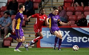 Images Dated 25th July 2016: Bristol City's McCloulsky Scores in Preseason Friendly Against Cheltenham Town