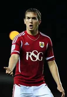 Bristol City V Reading Prints: Bristol City's Neil Kilkenny in Championship Clash Against Reading at Ashton Gate Stadium (September 27)