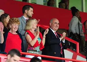 Season 11-12 Prints: Bristol City's New Chairman Colin Sexstone at Ashton Gate Stadium: Bristol City vs