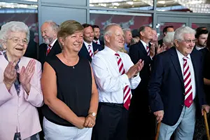 Opening Game Prints: Bristol City's New Lansdown Stand Unveiled: Steve Lansdown and Family Celebrate Naming Honors