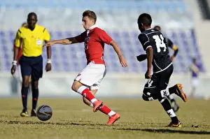Extension Gunners V Bristol City Prints: Bristol City's New Signing Luke Freeman in Action Against Extension Gunners (July 2014)