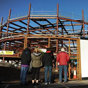 Bristol City's New South Stand Under Construction Ahead of Crawley Town Match