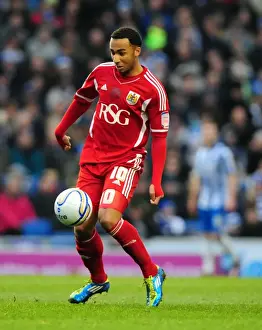 Brighton V Bristol City Prints: Bristol City's Nicky Maynard in Championship Clash against Brighton - 14.01.2012