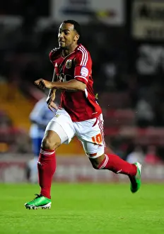 Bristol City V Reading Prints: Bristol City's Nicky Maynard in Championship Clash Against Reading at Ashton Gate Stadium (September 27)