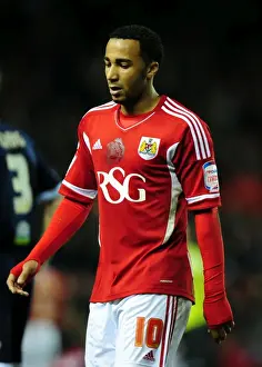 Bristol City V Millwall Prints: Bristol City's Nicky Maynard in Championship Match Against Millwall (03/01/2012)
