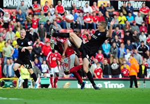Bristol City's Nicky Maynard: Controversial Non-Penalty Call Against Peterborough United, October 15, 2011 (Championship)